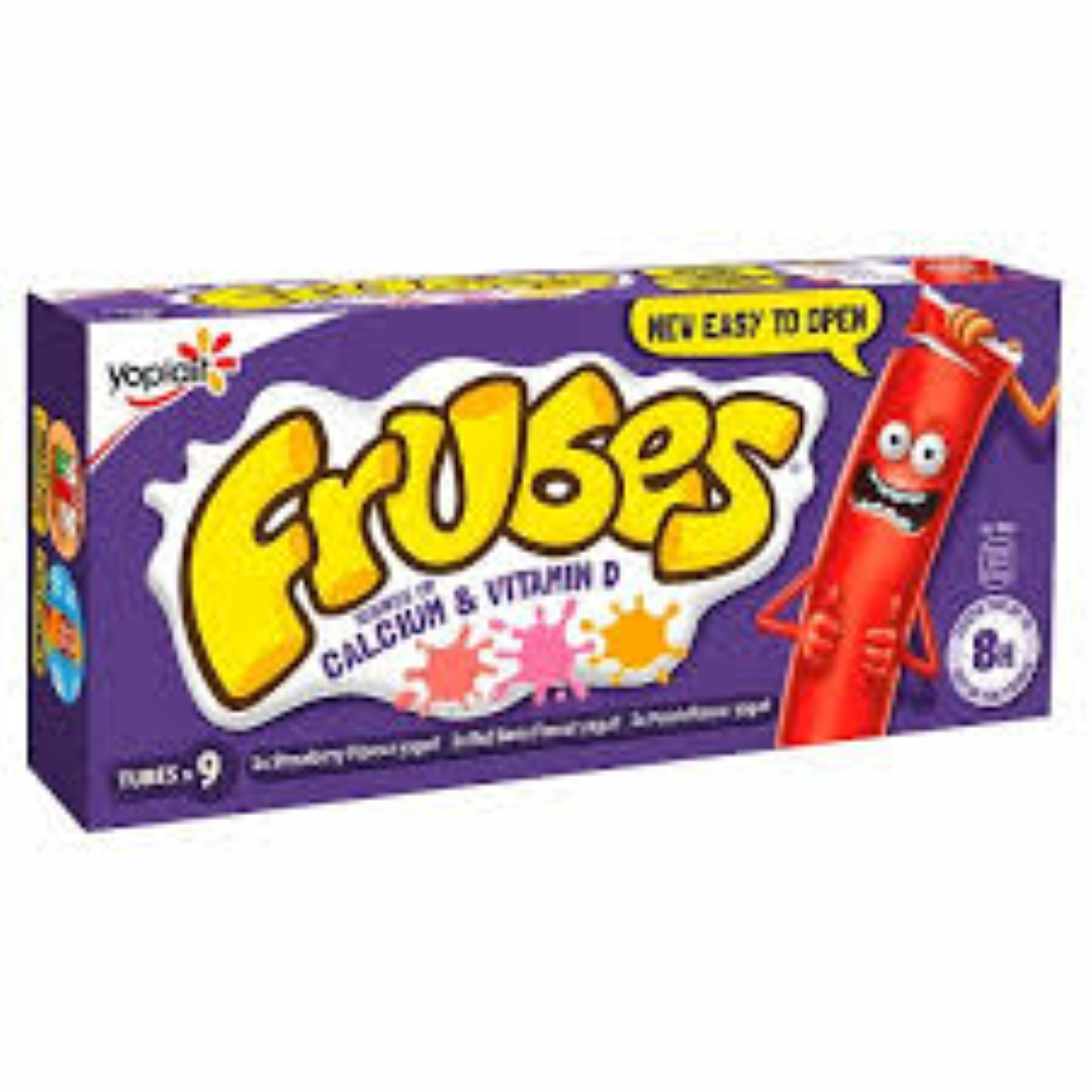FRUSION TUBE STRAWBERRY & PEACH 8X40ML